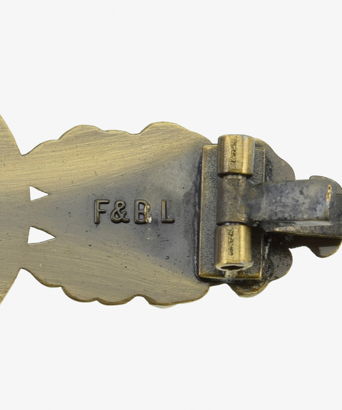 Luftwaffe front flight clasp for long-distance night fighters in bronze